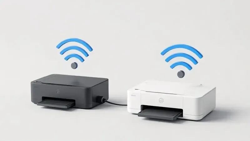 Configuração de conexão Wi-Fi para impressoras multifuncionais em ambiente de trabalho