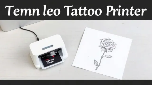 As 11 Melhores Impressoras para Decalque de Tatuagem de 2025: Guia Definitivo